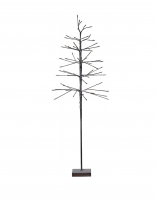 STAR Trading LED-Baum SNOWFROST TREE 63 BS warmweiß/braun innen