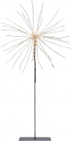 STAR Trading LED-Stern Firework zum Stehen 120 BS warmweiß/silber
