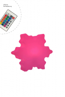 8 seasons - Motivleuchte Shining Crystal 40 cm weiß RGB