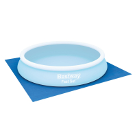 Bestway Flowclear PE-Bodenplane 396 x 396 cm