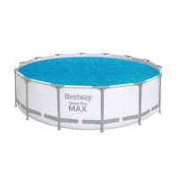 Bestway PE-Solarabdeckplane Durchmesser 417 cm