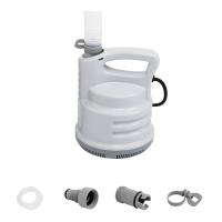 Bestway Chlorresistente  Tauchpumpe, 80 W
