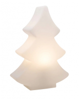 8 seasons - Motivleuchte Shining Tree 40 cm weiß