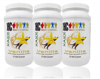 XAXX HC BODY CONTROL SHAKE VANILLE 3er Set je 600g = 60 Mahlzeiten
