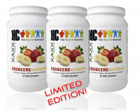 XAXX HC BODY CONTROL SHAKE ERDBEERE-BANANE 3er-Set  je 600g = 60 Mahlzeiten