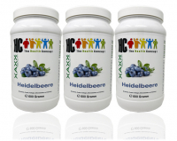XAXX HC BODY CONTROL SHAKE HEIDELBEERE 3er-Set je 600g = 60 Mahlzeiten
