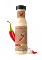 XAXX HC WunderSauce Spicy Garlic, zuckerfreie Sauce, 250 ml