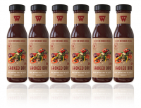 6x XAXX HC WunderSauce Smoked BBQ, zuckerfreie Sauce, je 250 ml