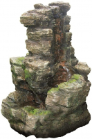 Ubbink CHIOS - Polyresin, Mini-Wasserfall mit eigenem Wasserreservoir