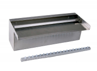 Ubbink Niagara LED 90 R - Wasserfall, Inox 304, Trafo 12V, 62 LEDs kaltweiß, 1- H10 x 90 x 12,5 cm, LED: 420 Lumen, EEK A+, 7W       