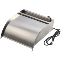 Ubbink Nevada 30 - Wasserfall, Inox 304, Trafo 12V, 20 LEDs kaltweiß, 1 - H13 x 30 x 33 cm, LED: 180 Lumen, EEK A+, 3W