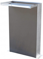 Ubbink Venezia Komplettset -  Inox 304, Trafo 12V, 20 LEDs kaltweiß, Pumpe 4000 l/h, Zubehör, H50 x 36 x 9 cm,  LED: 180 Lumen, EEK A+, 3W 