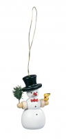 3 x Baumbehang Schneemann